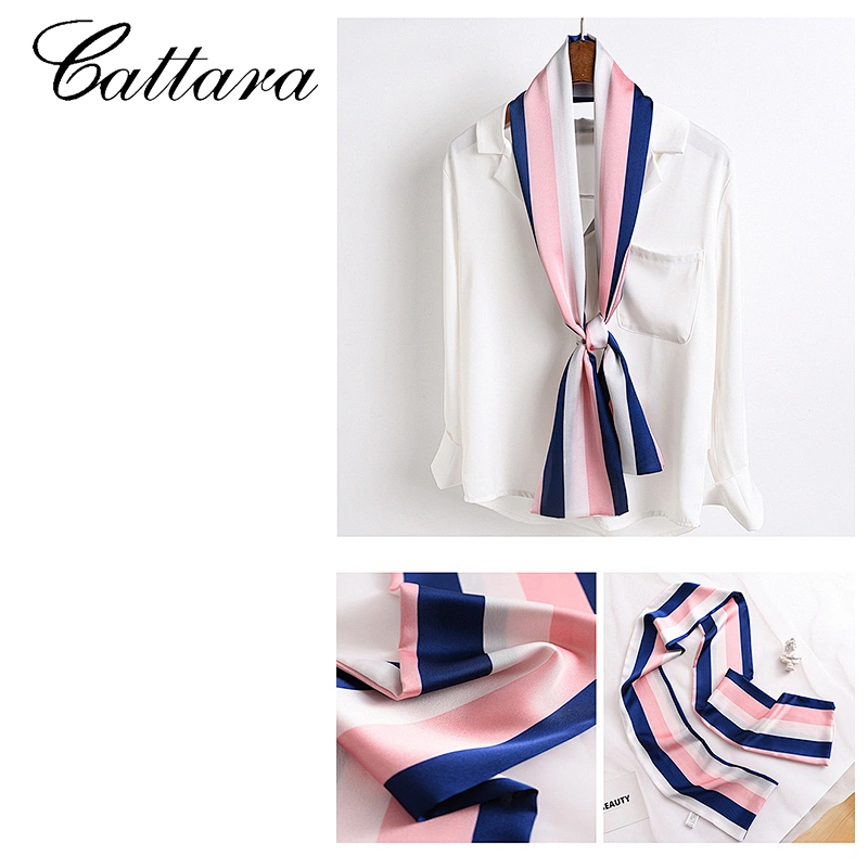 Spring and Autumn New European and American Thin Sunscreen Silk Scarf