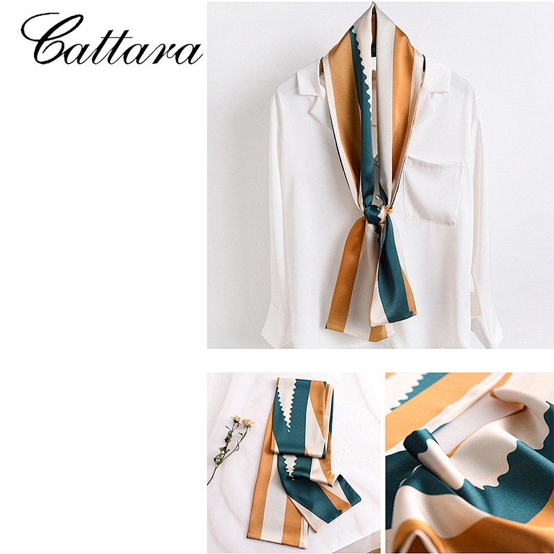 Spring and Autumn New European and American Thin Sunscreen Silk Scarf