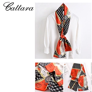 Spring and Autumn New European and American Thin Sunscreen Silk Scarf