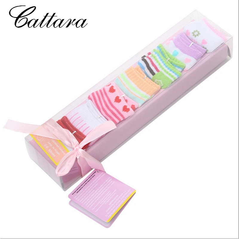 Newborn Socks With Cotton Letter Cartoon Gift Box