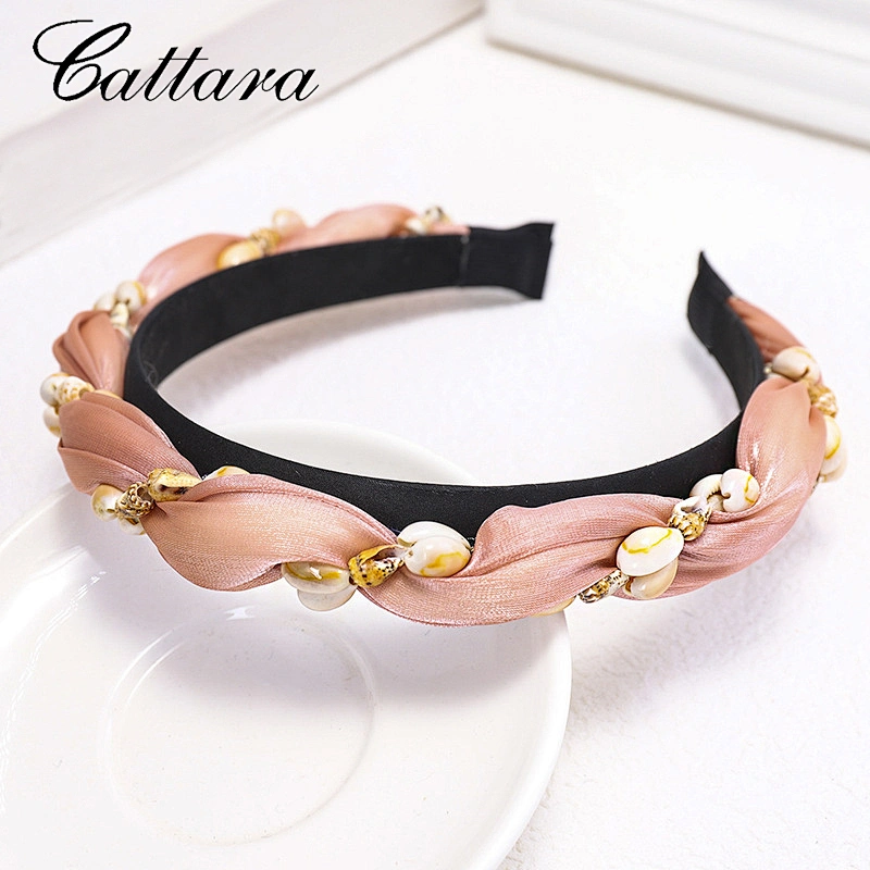 Personalized Shell Fabric Headband