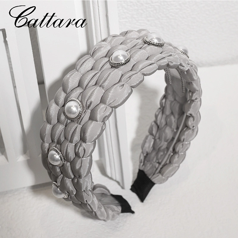 Fabric Pearl Hairband