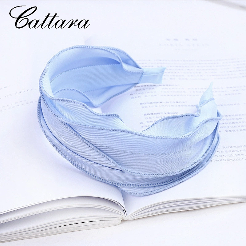 Trendy Crimped Solid Color Broad-Brimmed Headband