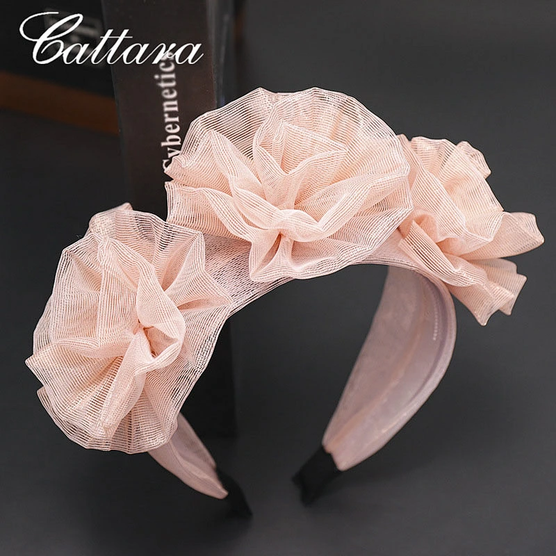 Elegant Lace Flower Headband
