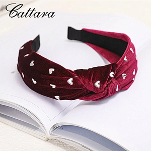 Fashionable Personality Flannel Hot Drilling Headband