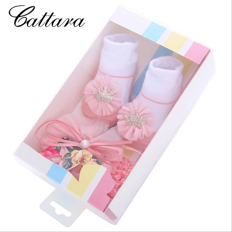Cute Princess Bow Newborn Gift Box Set