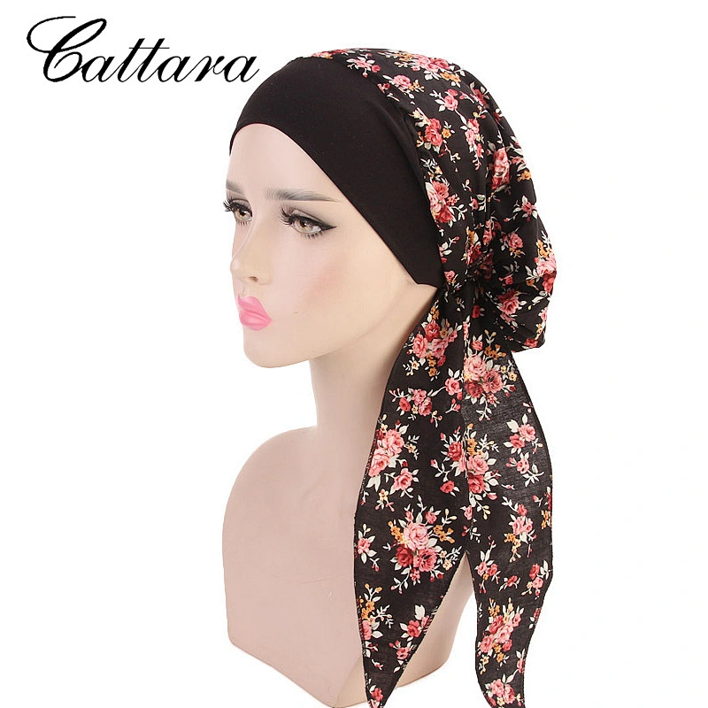 Elastic Wide Brim Headband Hat