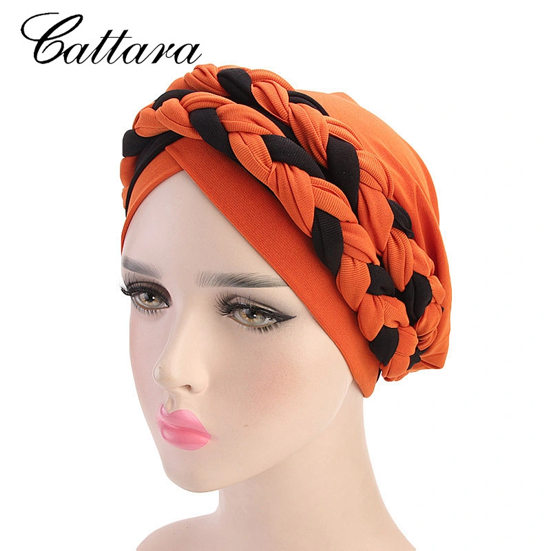 European And American Popular Bohemian Twist Braid Turban Hat