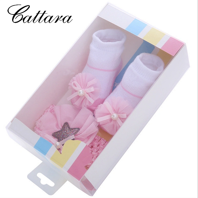 Cute Princess Bow Newborn Gift Box Set