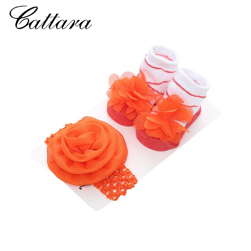 Cute Baby Socks Headband Set