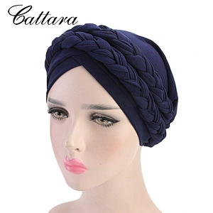 European And American Popular Bohemian Twist Braid Turban Hat