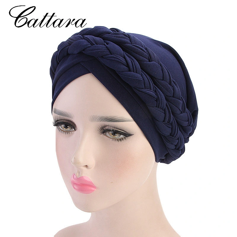 European And American Popular Bohemian Twist Braid Turban Hat