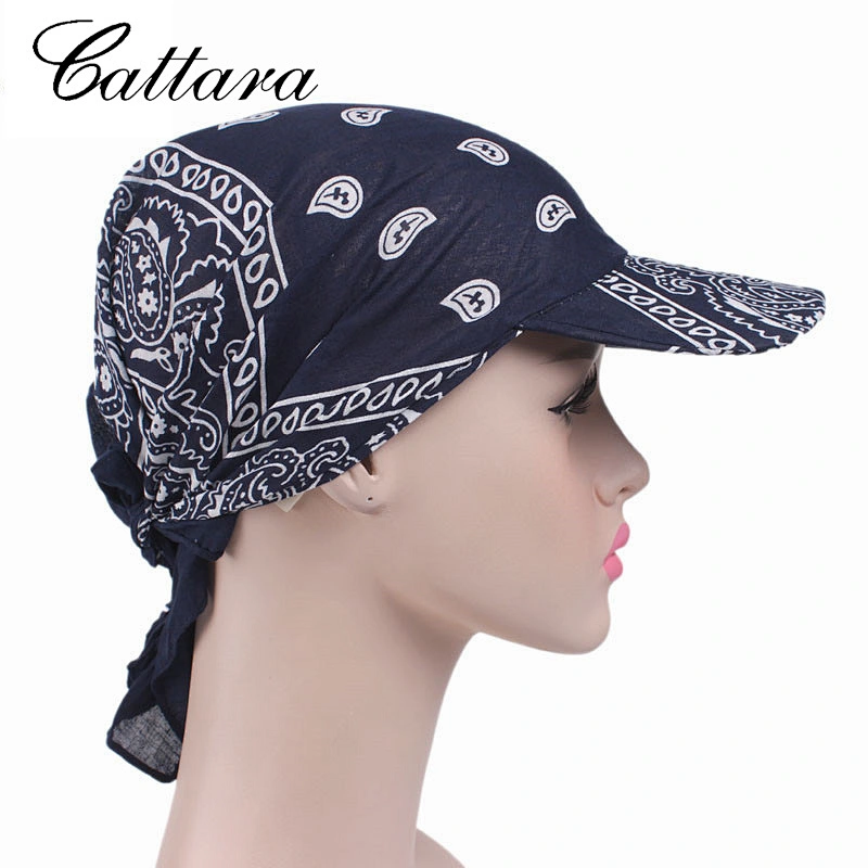 New Style Square Scarf Outdoor Sun Hat