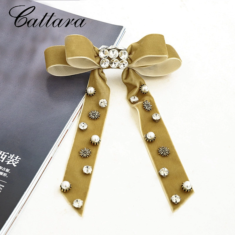 Beautiful Long Ribbon Bow Hair Clips