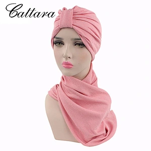 New Style Hat Scarf One-Piece Cap