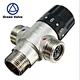3 way Brass Water Heater Thermostatic Mixing Valve