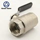 nickel planted ball valve