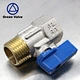 brass water mini ball valve