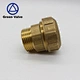 Green-GutenTop 1/2 inch BSP or NPT male thread Brass compression coupler pipe elbow fittings