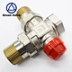 3 way Brass thermostatic radiator valve