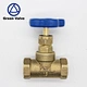 Green-1 in plastic handle brass stop valve globe valve/stopcock for water