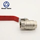 1/2inch pn25 Zinc alloy ball valve