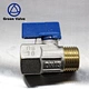 brass water mini ball valve
