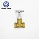 Green-Gutentop 1/4"-4" high-quality brass stop valve globe valve stopcock for water