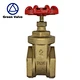 Green-GutenTop Good Market BSP or NPT thread Gate Valve 1inch 2 inch PN16 Brass Water Medium Gate Valve with Factory Prices