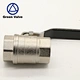 nickel planted ball valve