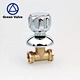 Polishing Surface Brass Stop Valve
