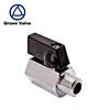 Green-GutenTop GT3916 Male Thread Brass Mini water and gas Ball Valve