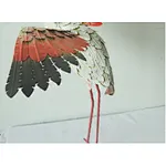 METAL FLAMINGO GARDEN DECORATION