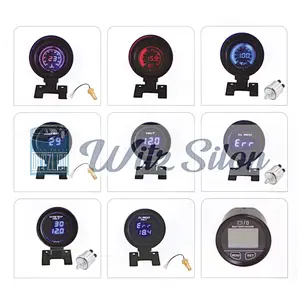 DIESEL LEVEL/ TEMPERATURE/VOLTAGE/CURRENT METER / ROUND SHAPE