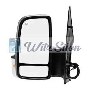 MIRROR 968106516 / 968106416 New Fits 06-18 Mercedes Sprinter Short Heated Power Signal Mirror LH BZSP050128