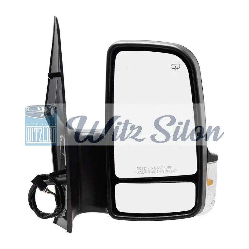 MIRROR 9068106116 / 9068106016 New Fits 06-18 Mercedes Sprinter Short Heated Power Signal Mirror RH BZSP050127