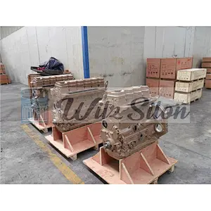 Hot sale auto diesel engine 6ISDE long block for truck