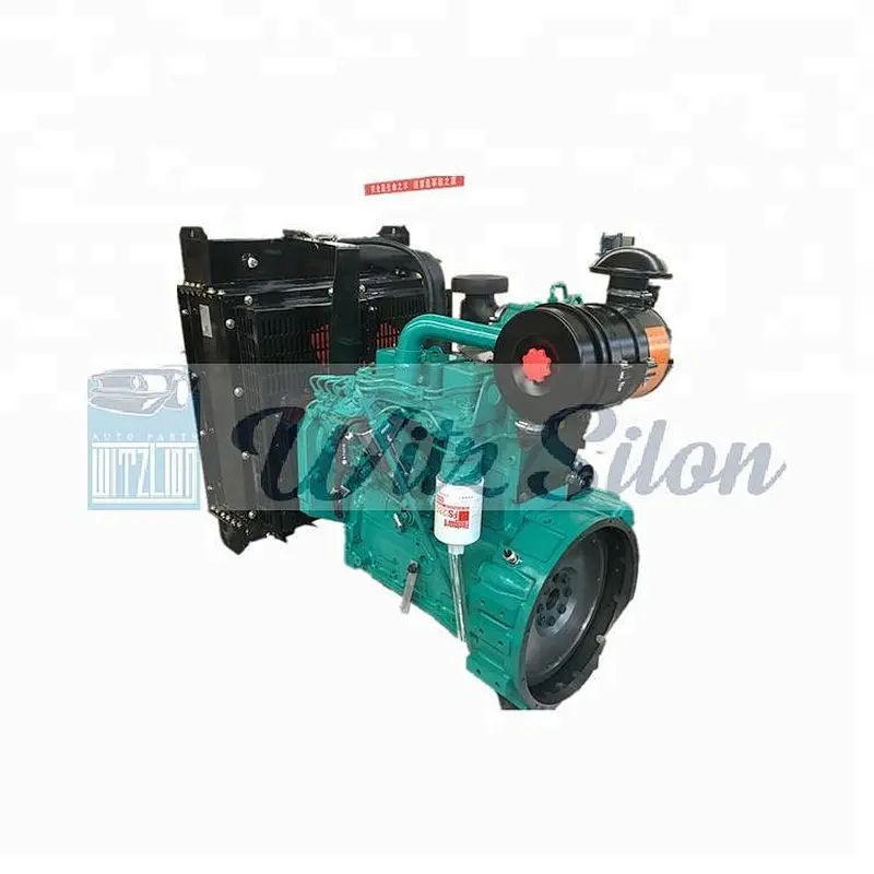 4 Cylinder 4BT 82Kw 3.9L complete auto engine for Marine