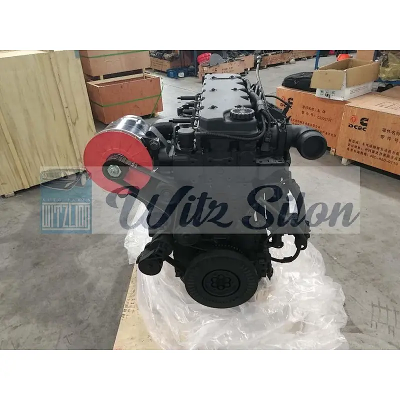 Auto engine assembly complete 6ISBE 270HP engine assembly
