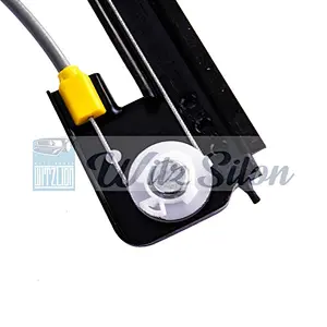 Car Body auto Parts Front Window Regulator FL with W 2 pins MOTOR oem no 4675587AB
