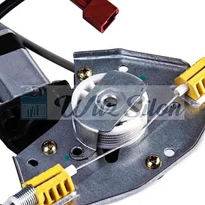 Car Body auto Parts Front Window Regulator FR with W 2 pins MOTOR oem no 4675586AB