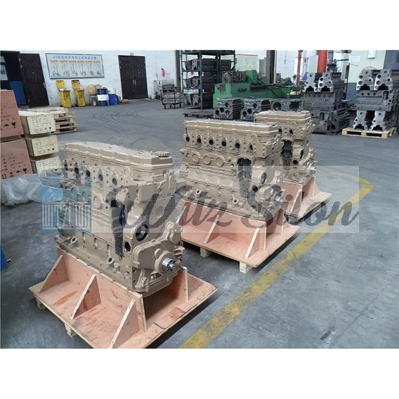 Hot sale auto diesel engine 6ISDE long block for truck