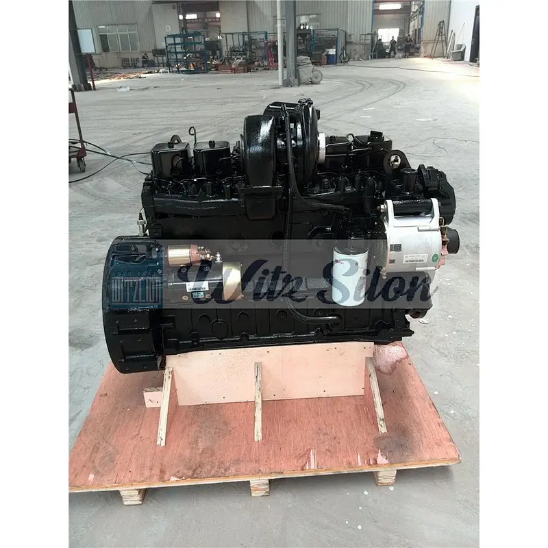 Original 6B engine assembly for diesel truck