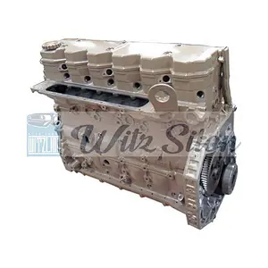 Hot sale diesel engine part 6ISDE long block for heavy truck