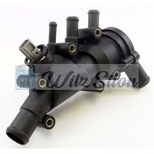 XS6E-8A586-AH.  car engine coolant thermostat housing assembly auto parts with thermostat with sensor