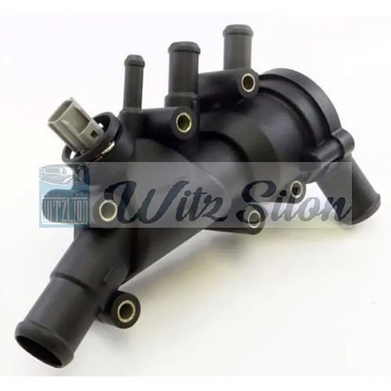 XS6E-8A586-AH.  car engine coolant thermostat housing assembly auto parts with thermostat with sensor