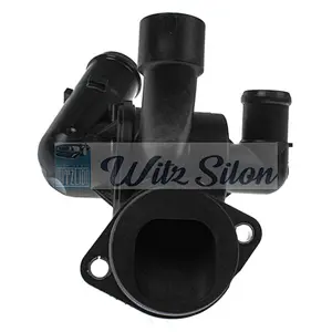 Engine Coolant Thermostat W Housing for VWs GOLFs MK6 JETTAs PASSATs AUDIs A3 TT 2.0 TDI