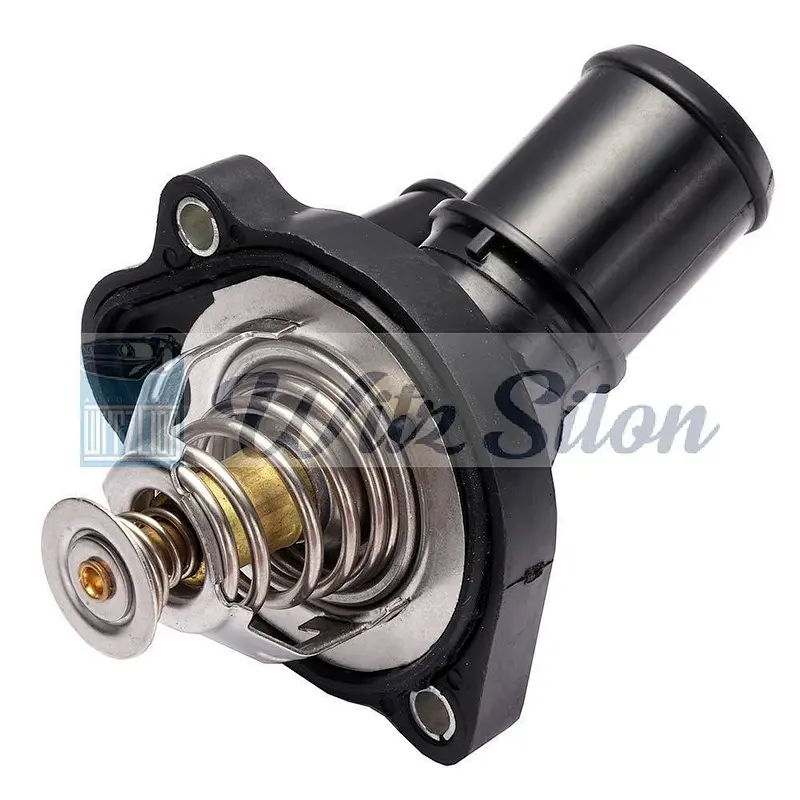 Engine Coolant Thermostat W Housing for 2004-2015 Fords Focus 2007-2011 Fords Rangers 2007-2013 Mazdas 3 L33615170 L327-15-170A