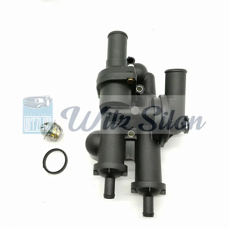 NEW Water Outlet + Thermostat Housing fits Chrysler-s Dodge-s Jeep-s  68003582AB 55111017AD 4884572A 55111016AE
