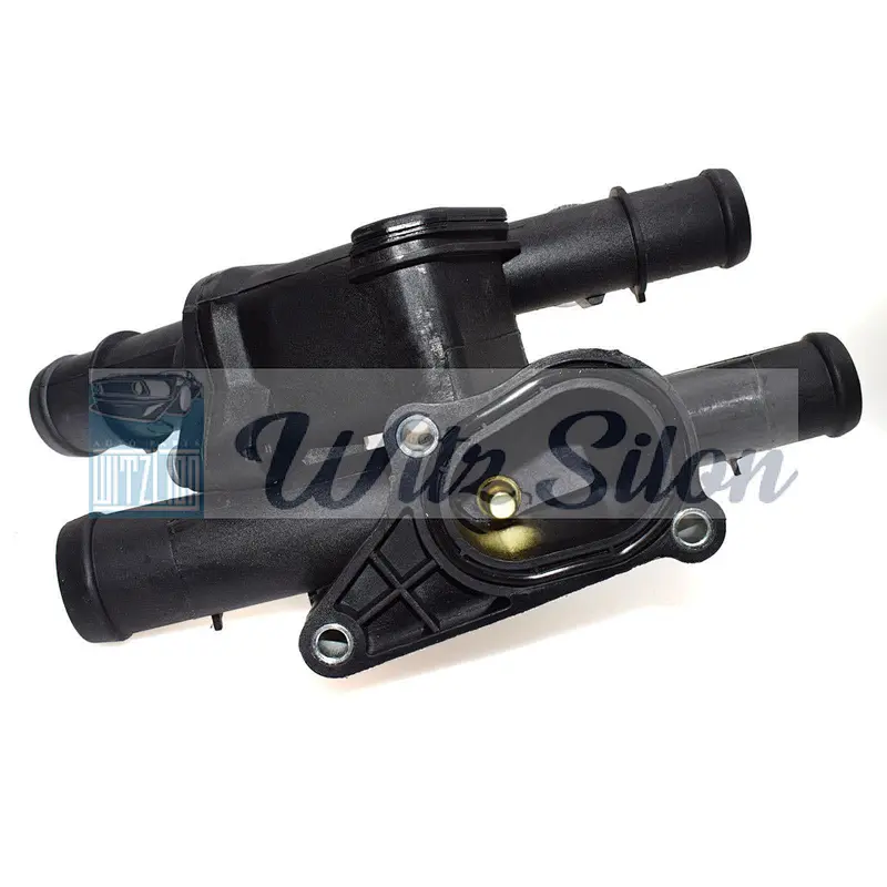 Engine Coolant Thermostat Housing Fits VWs AUDIs SKODAs MAZDAs Bora Flight Golf Mk4 Mk5 06A121111A